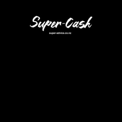 Super-Cash Black Super-Advice T-Shirt Design