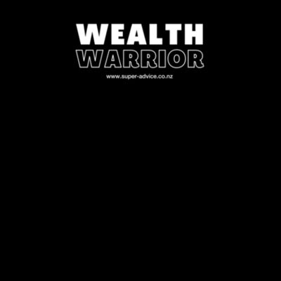 Wealth Warrior Black T-shirt Design