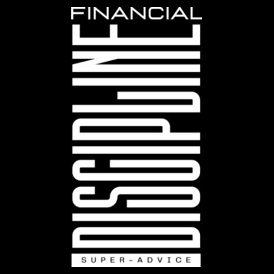 Financial Discipline Black T-shirt Design