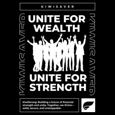 Unite for Strength Black T-shirt Design