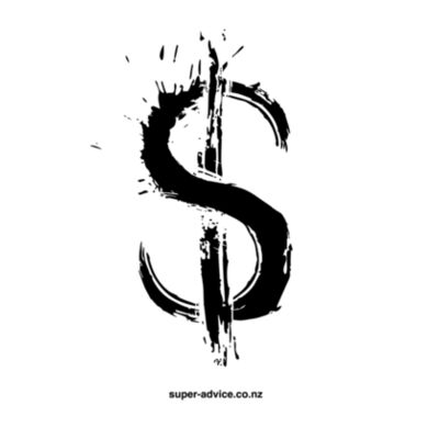 Super-Cash White Super-Advice T-Shirt Design