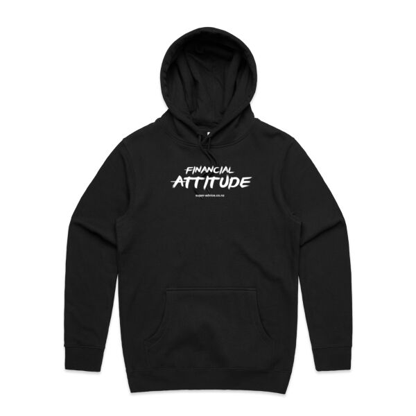 Financial Attitude Black Hoodie Thumbnail