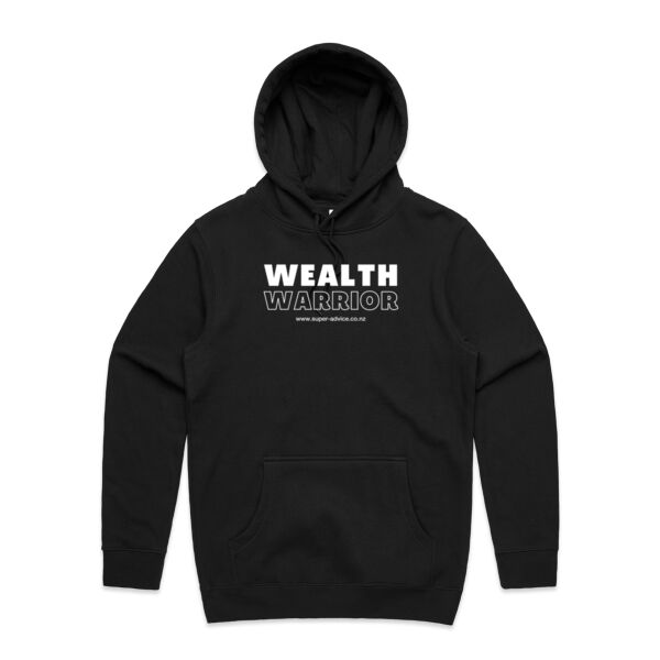 Wealth Warrior Black Hoodie Thumbnail