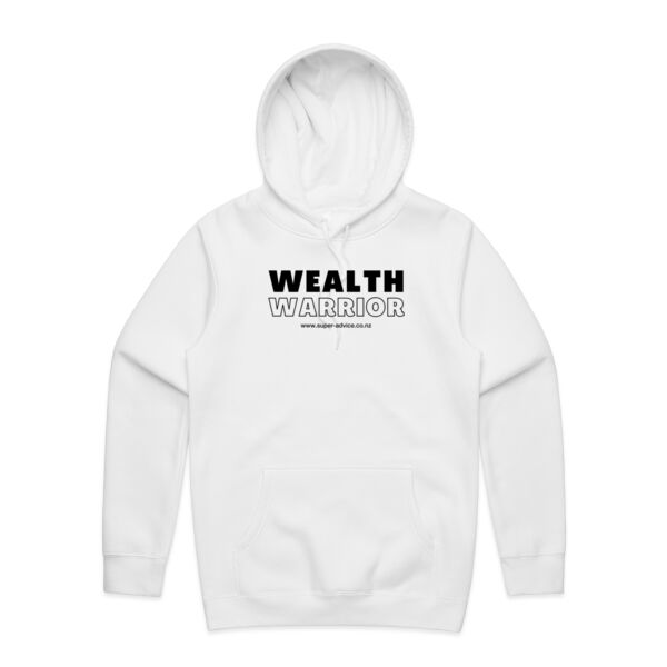 Wealth Warrior White Hoodie Thumbnail