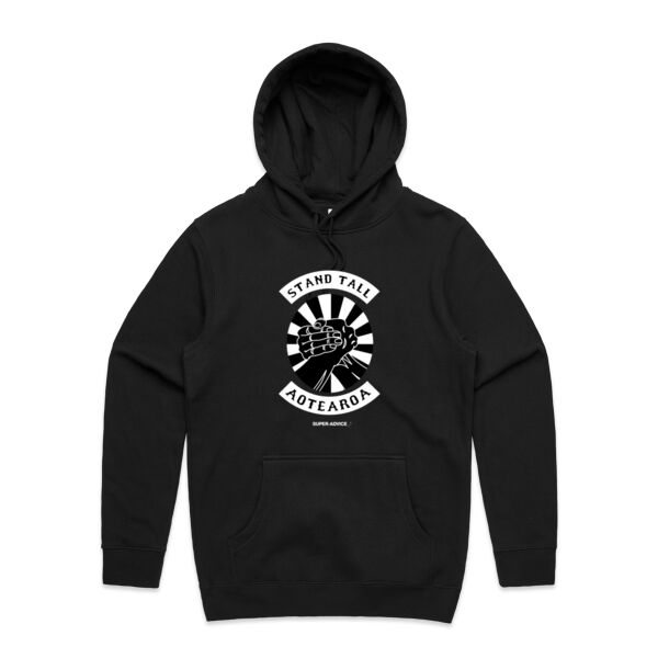 Stand Tall Black Hoodie Thumbnail
