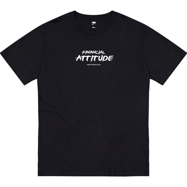 Financial Attitude Black T-shirt Thumbnail