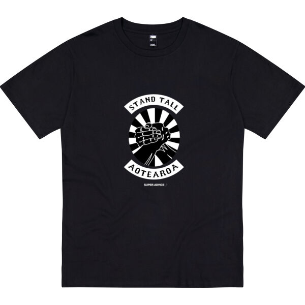 Stand Tall Black T-shirt Thumbnail