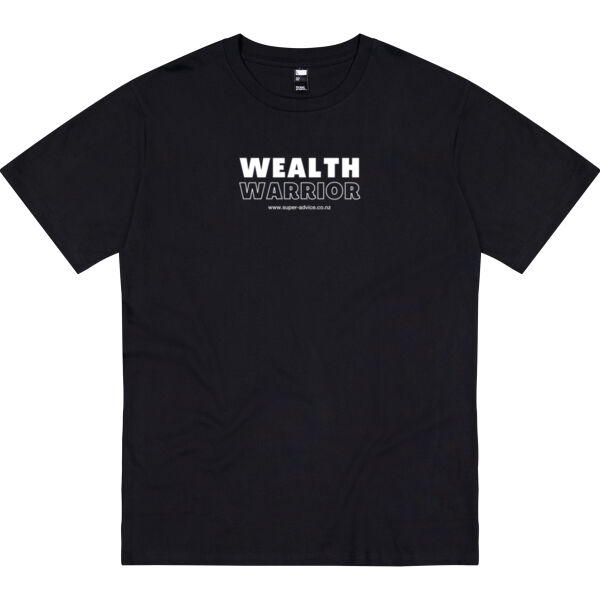 Wealth Warrior Black T-shirt Thumbnail