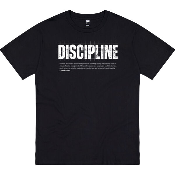 Discipline Black T-shirt Thumbnail
