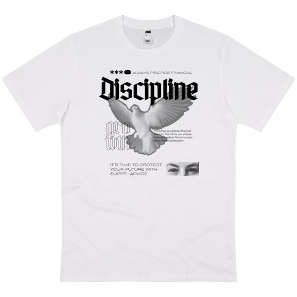 Super Advice Discipline Black T-shirt Thumbnail